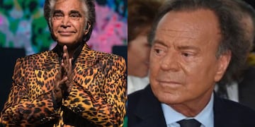 El Puma Rodríguez y Julio Iglesias