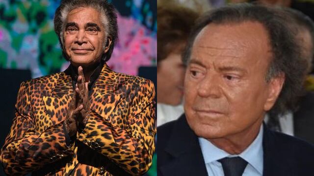 El Puma Rodríguez y Julio Iglesias