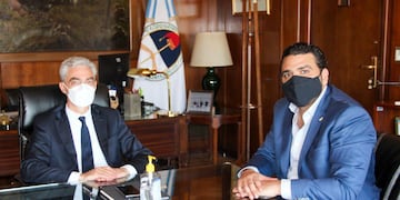 El Intendente se reunió con el Ministro de Transporte Mario Meoni para analizar los beneficios de la nueva terminal de ómnibus.