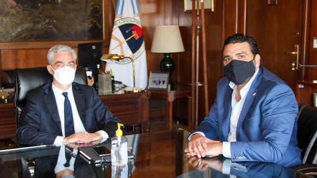El Intendente se reunió con el Ministro de Transporte Mario Meoni para analizar los beneficios de la nueva terminal de ómnibus.