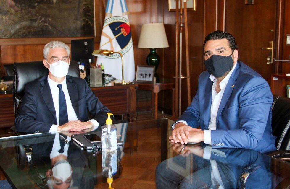 El Intendente mantuvo un encuentro con el Ministro de Transporte de Nación