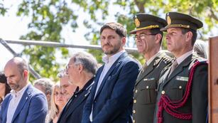 El ex ministro de Seguridad asistió al acto del 117° aniversario de la declaratoria de ciudad de Casilda.