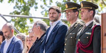 El ex ministro de Seguridad asistió al acto del 117° aniversario de la declaratoria de ciudad de Casilda.