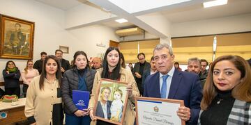 Las fuerzas políticas de Maipú homenajearon a Alejandro Bermejo.