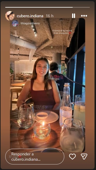 Quién es el futbolista novio de Indiana Cubero, la hija de Nicole Neumann y Fabián