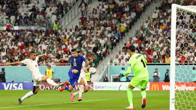 El gol de Pulisic para Estados Unidos, ante Irán, por la última fecha del Grupo B del Mundial Qatar 2022. (AP)
