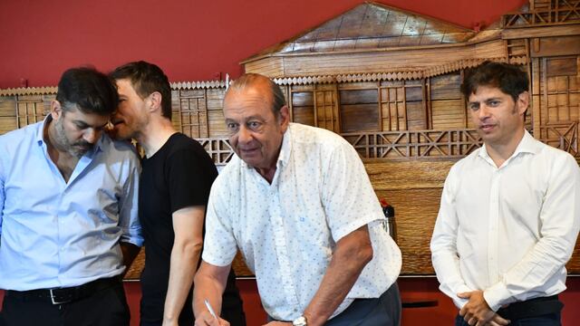 El intendente Sánchez firmó convenio para la construcción del Jardín de Infantes Nº 919 de Reta