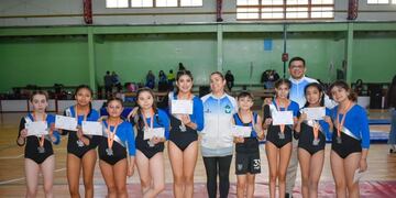 Se realizaron los Juegos Fueguinos de Gimnasia deportiva