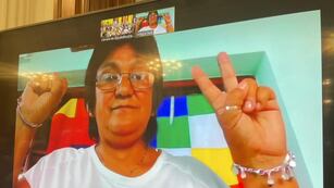 En marzo pasado la diputada nacional Gisela Marziotta presentó en el Congreso un proyecto de amnistía para Milagro Sala, acto en el que la dirigente habló desde su prisión domiciliaria.