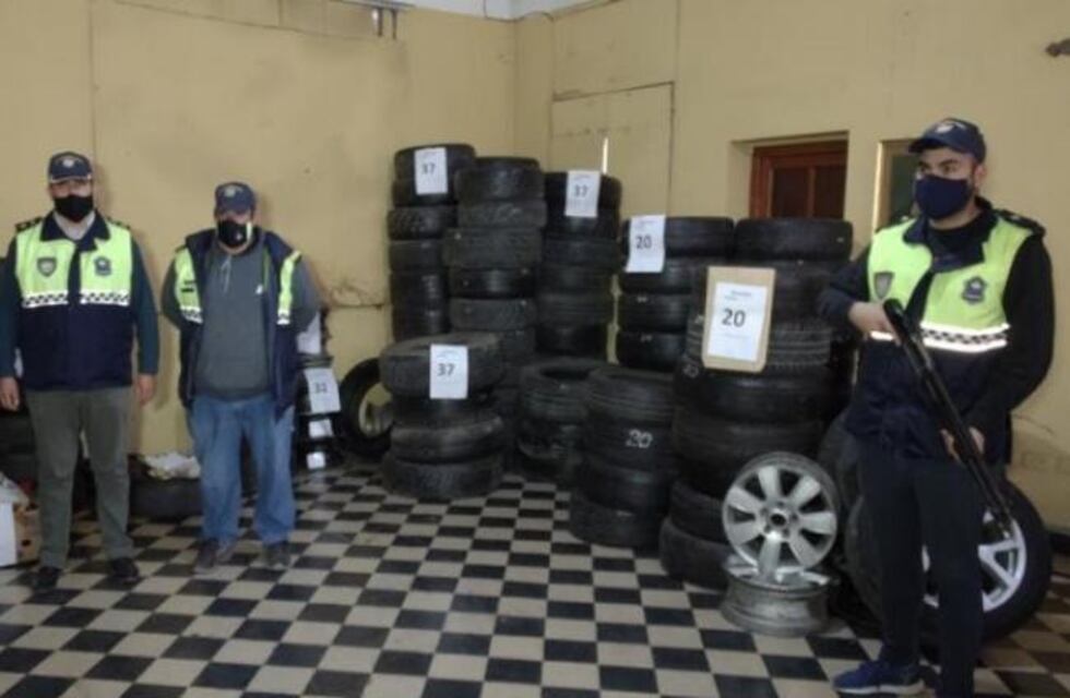 En 40 allanamientos desarticularon una banda dedicada al robo de ruedas de vehículos