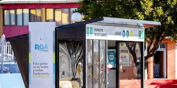 Reparación de garitas en Río Grande