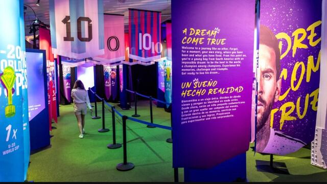 The Messi Experience arrancó en Miami (Gentileza)