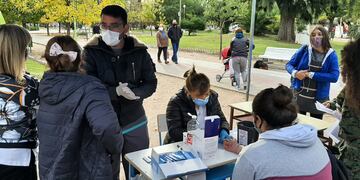 Exitosa jornada por el Día Mundial de la Salud en la Plaza Belgrano