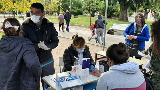 Exitosa jornada por el Día Mundial de la Salud en la Plaza Belgrano