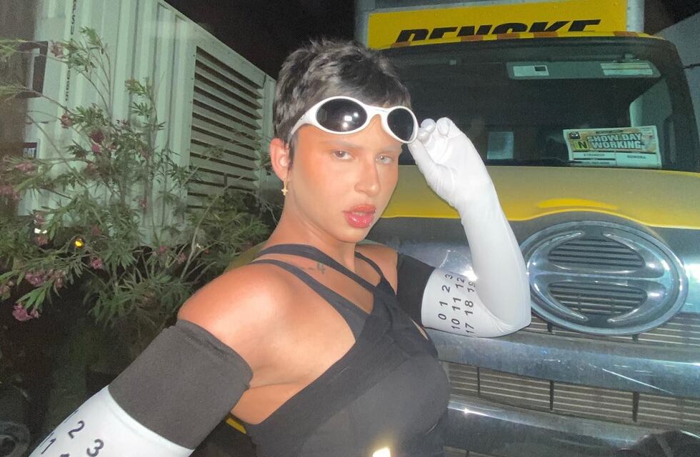 Nathy Peluso posó semidesnuda para anunciar su show en Barcelona