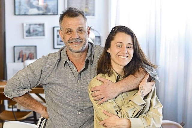 Quién es Sofía Zelaschi, la esposa de Christian Petersen con la que se casó hace meses