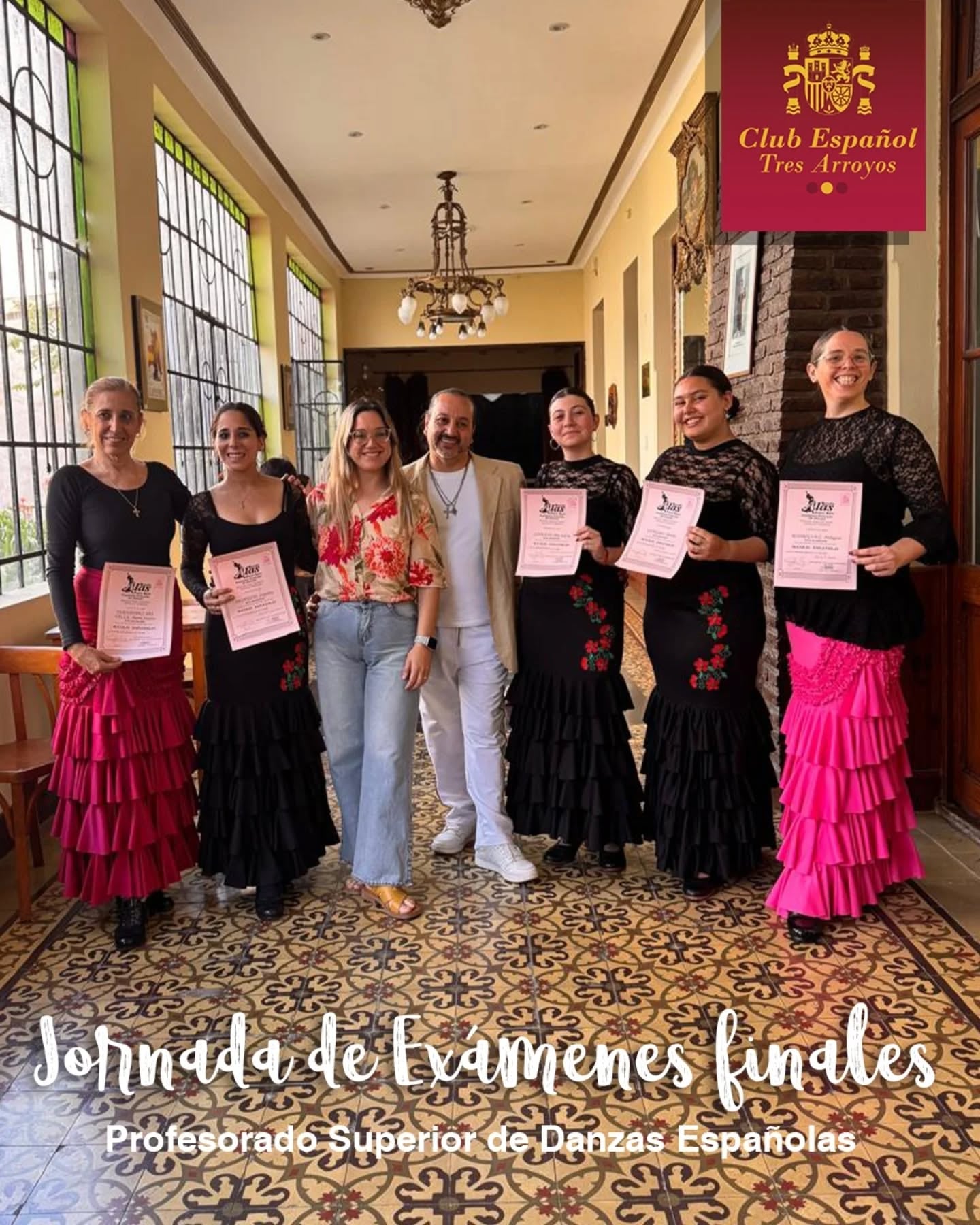 Jornada de examentes en el Club Español