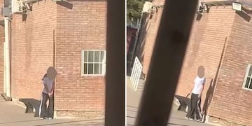 El impactante video de la nena de 14 años que llevó un arma a la escuela, disparó y se atrincheró en el patio