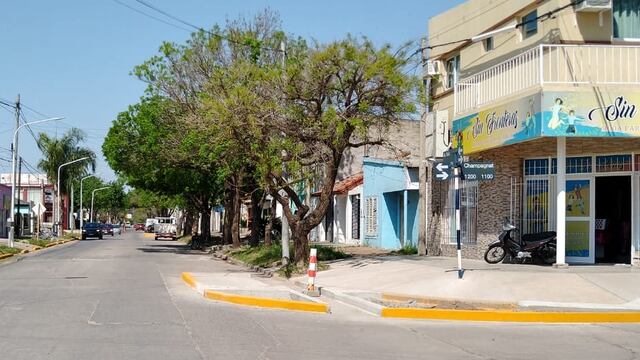 Las polémicas obras en Avenida Italia