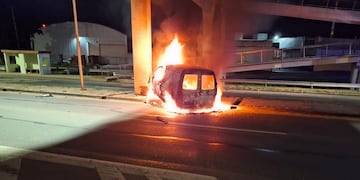 Chocó contra una columna y falleció. (Foto: Policía de Córdoba)