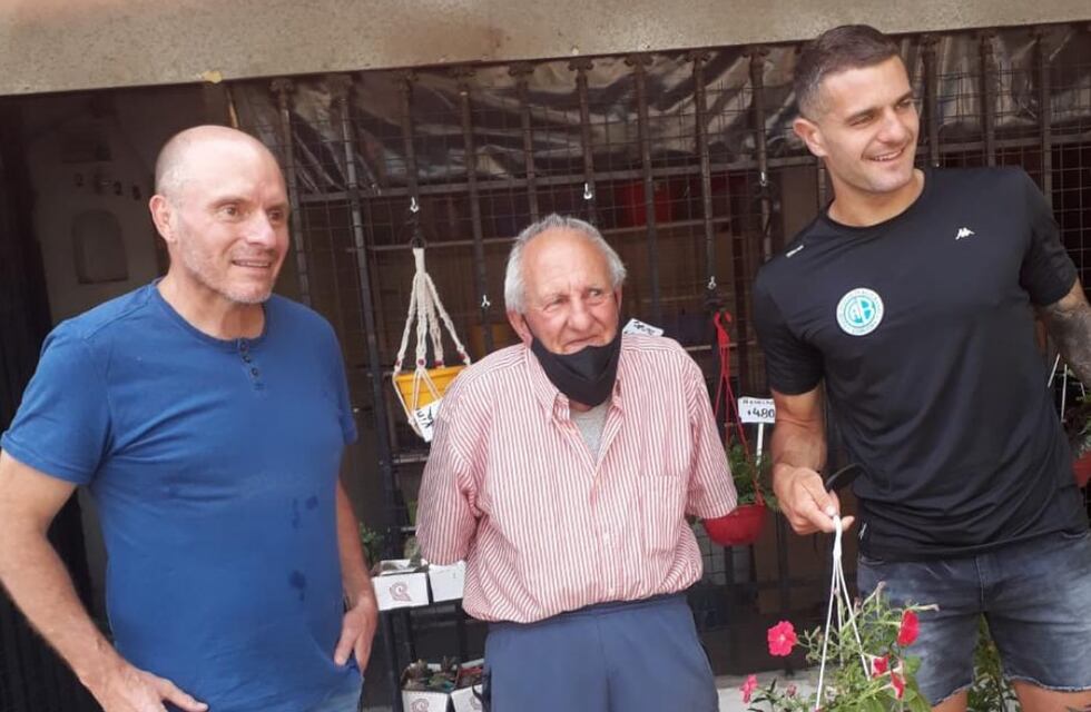 La emotiva sorpresa de Belgrano a Rubén, el dueño del vivero de Alta Córdoba