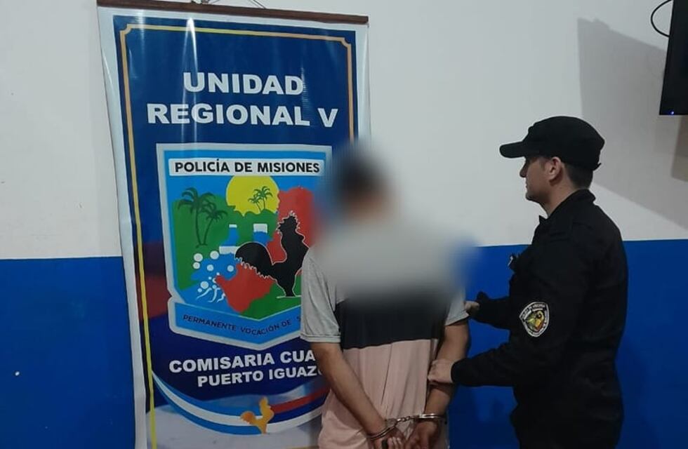 Un joven fue detenido sospechado de varios robos en Puerto Iguazú