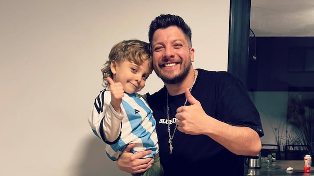 Damián Córdoba dio detalles de la relación con su hijo.