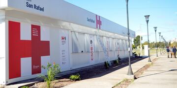 El centro modular sanitario de San Rafael.