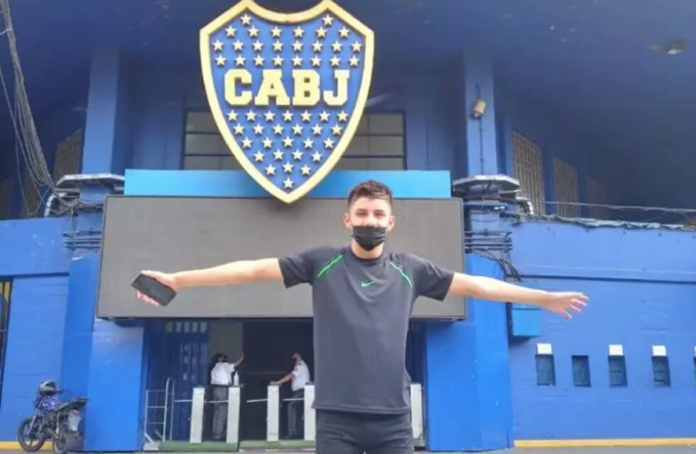 Matías Fuentes el juvenil que quería River Plate, pero se lo llevó Boca Juniors