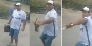 Conductor alterado en Florencio Varela