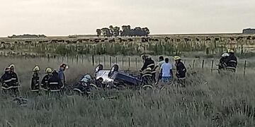 Falleció un tresarroyense y hubo 5 heridos en un accidente en la Ruta 86
