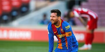 Lionel Messi negocia su continuidad en Barcelona.