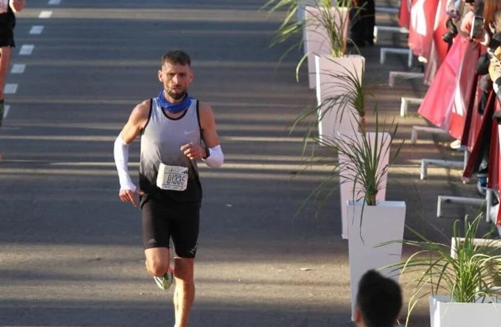 El atleta de Arroyito Diego Bergese correrá la Maratón de Chicago