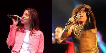 Euge Quevedo recreó una foto de sus años como fanática de La Mona Jiménez.