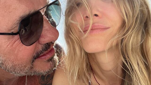 Marcelo Tinelli y Guillermina Valdés, de vacaciones.