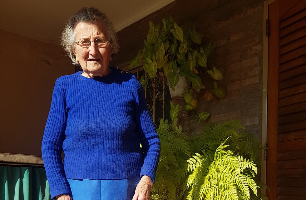 Vacunación: la cordobesa de 108 años, con el esquema completo