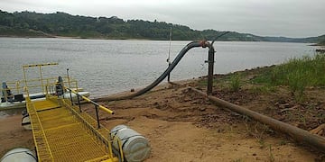 Rotura de un caño en la planta de Pinares dejó sin agua a varios barrios de Eldorado.
