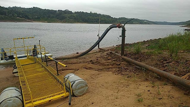 Rotura de un caño en la planta de Pinares dejó sin agua a varios barrios de Eldorado.