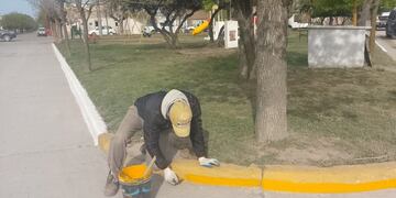 Barrios Limpios trabajó en Copetonas de cara a la Fiesta del Mate y la Torta frita