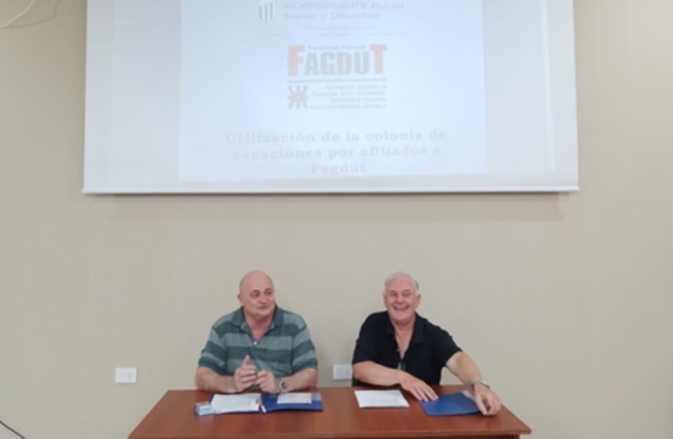 FAGDUT Seccional Rafaela realizó un acuerdo con Independiente Mutual Social y Deportiva