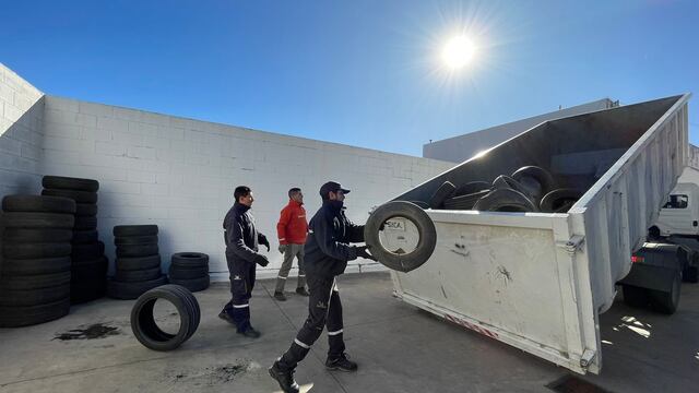 Programa de recuperación de neumáticos usados