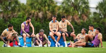 La Selección Argentina se prepara para la doble fecha de Eliminatorias