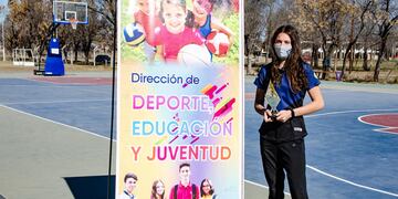 Agostina Andreazzini, tenista brocheriana,