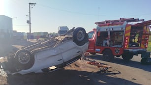 El siniestro fatal ocurrió en La Para. (Foto: Policía de Córdoba)