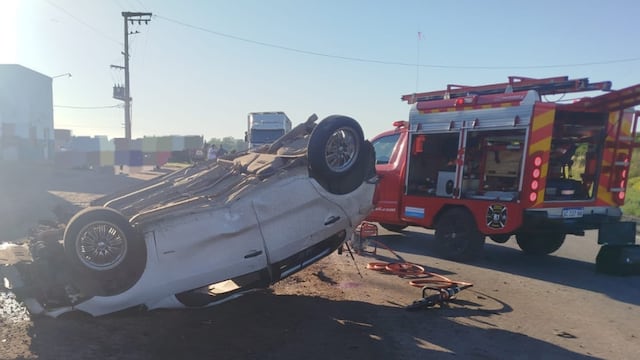 El siniestro fatal ocurrió en La Para. (Foto: Policía de Córdoba)