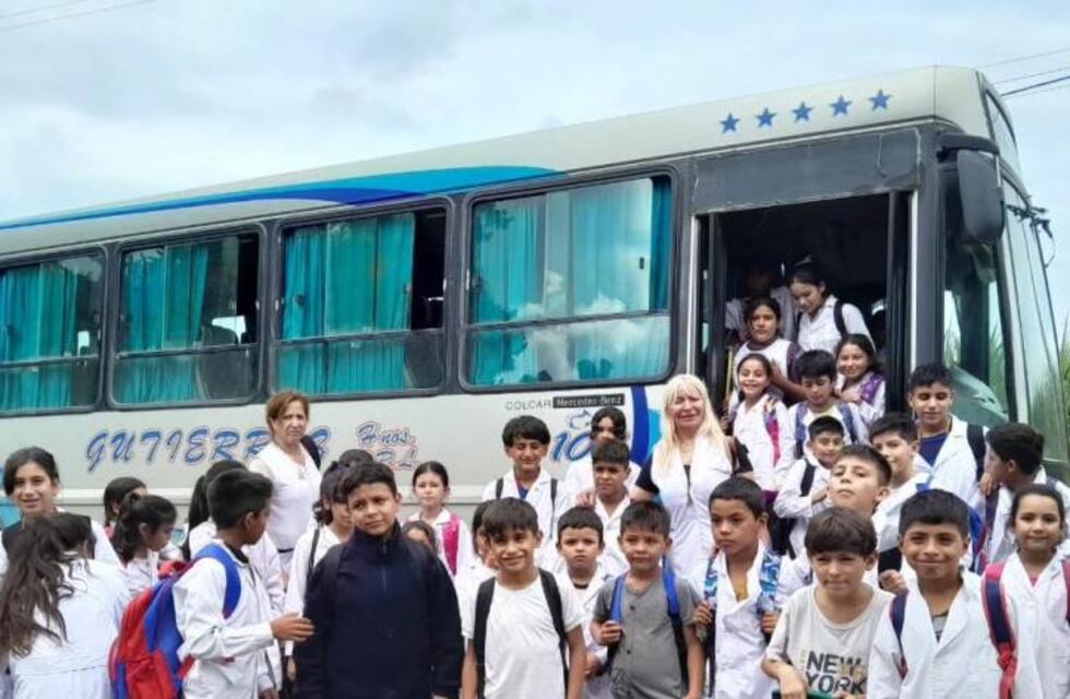 El BEGI llegó a Alto Verde: transporte gratuito para más de 100 estudiantes
