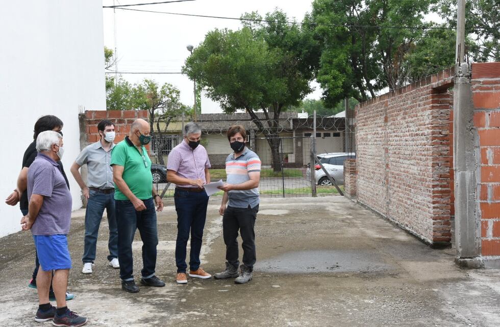Avanza la construcción de la sede vecinal del barrio Juan de Garay