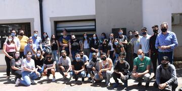 Una treintena de jóvenes se sumaron a sus prácticas laborales