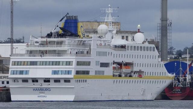 La localidad del sur argentino negó el ingreso a la ciudad de los pasajeros del crucero Hamburg.
