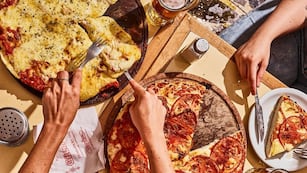 La pizza de Güerrín
